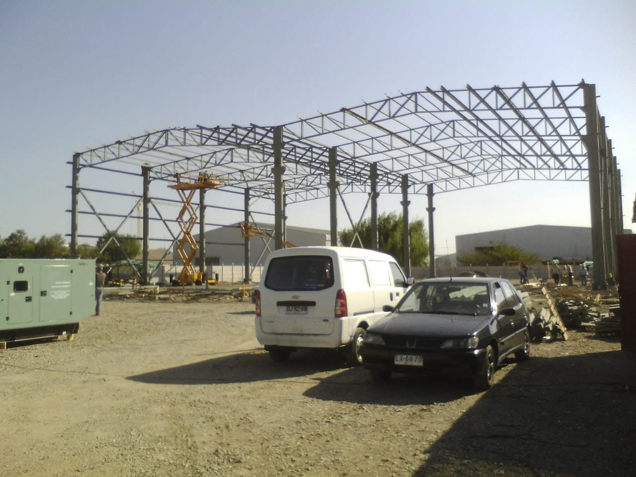 Fabricación de galpón industrial